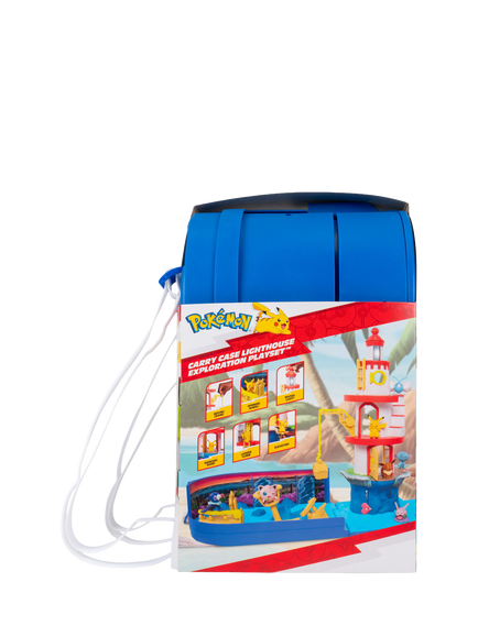 Pokémon Carry Case Lighthouse Exploration Playset, Multi