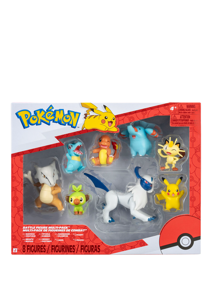 Pokémon W18 Battle Figure Multi-Pack, Pack of 8 - view 2, Multi