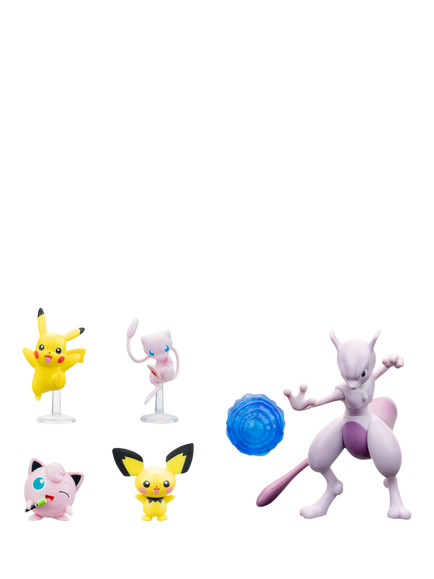 Pokémon Battle Figures 30th Anniversary Set, Pack of 5, Multi