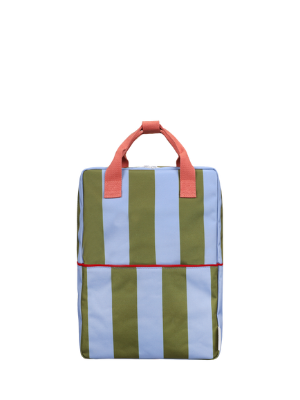 Sticky Lemon Kids' Medium Backpack, Green/Blue/Orange, Green/Blue/Orange