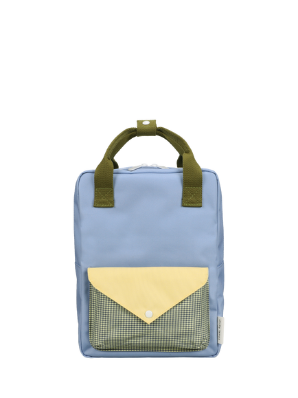 Sticky Lemon Kids' Medium Backpack, Yellow/Blue/Green, Yellow/Blue/Green