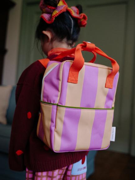 Sticky Lemon Kids' Small Backpack, Pink/Yellow/Orange - view 2, Pink/Yellow/Orange