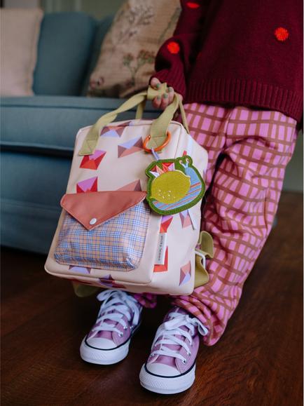 Sticky Lemon Kids' Snail Mail Small Backpack, Multi - view 2, Multi