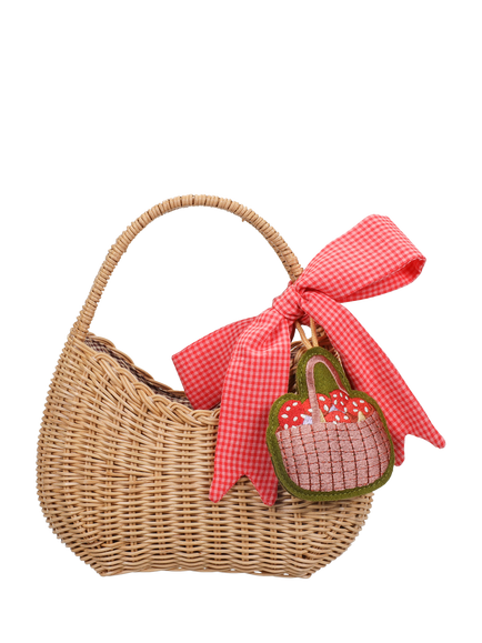 Sticky Lemon Kids' Wicker Basket, Natural, Natural