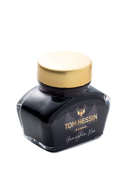Tom Hessin Birmingham Noir Fountain Pen Ink, Black, 30ml - view 2, Black