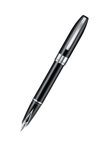 Sheaffer Legacy Medium Fountain Pen, Black, Black