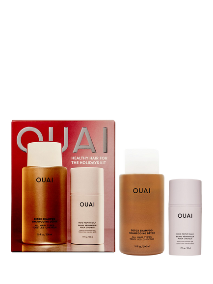OUAI Healthy Hair For The Holidays Kit - view 2, Clear