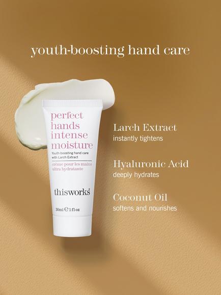 This Works Perfect Hands Intense Moisture 30ml Ornament - view 2, Clear Clear