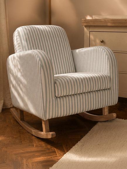 CuddleCo Etta Nursing Chair, Blue - view 2, Blue