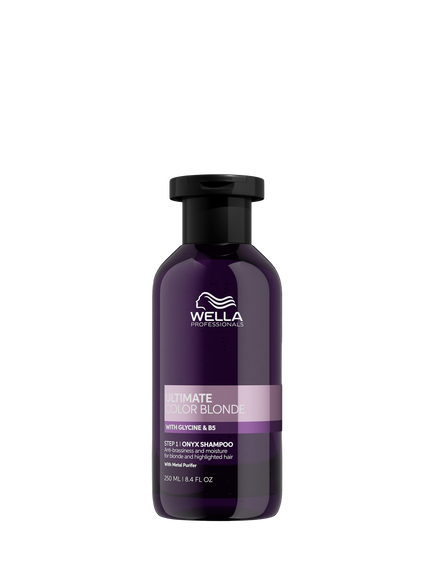 Wella Professionals Ultimate Colour Blonde Hair Shampoo, 250ml, Clear