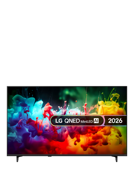 LG 55QNED70B6C (2026) QNED MiniLED HDR 4K Ultra HD Smart AI TV, 55 inch, Black, Black