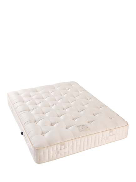 John Lewis British Natural Collection Hovingham Lambswool 13000 Pocket Spring Mattress, Emperor, White