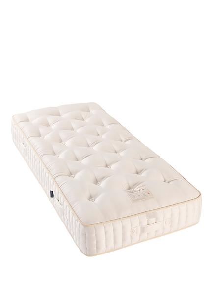John Lewis British Natural Collection Hovingham Lambswool 13000 Pocket Spring Mattress, Single, White