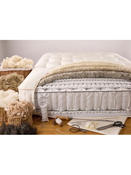 John Lewis British Natural Collection Glaisdale Ultimate 20000 Pocket Spring Zip Link Mattress, Emperor - view 2, White