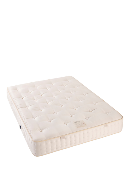 John Lewis British Natural Collection Danby Linen 2500 Pocket Spring Mattress, Double, White