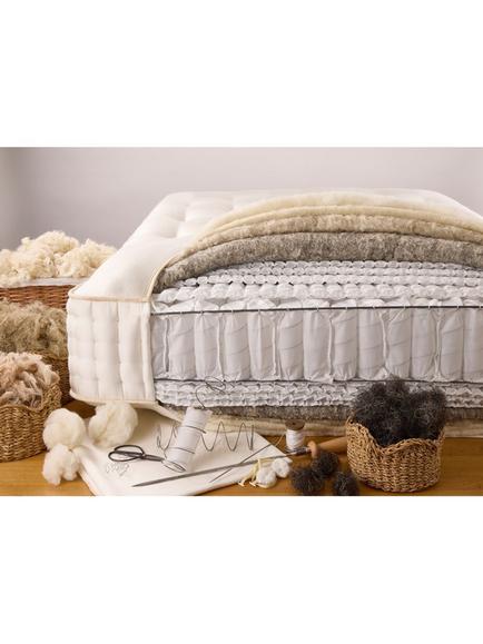 John Lewis British Natural Collection Grantley Ultimate 30000 Pocket Spring Zip Link Mattress, Super King Size - view 2, White