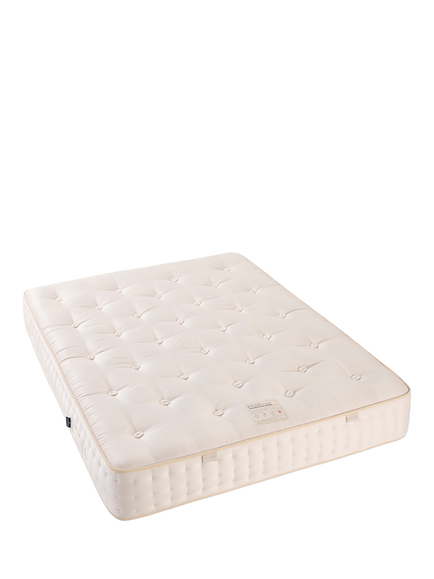 John Lewis British Natural Collection Thornton Linen 3750 Pocket Spring Mattress, King Size, White