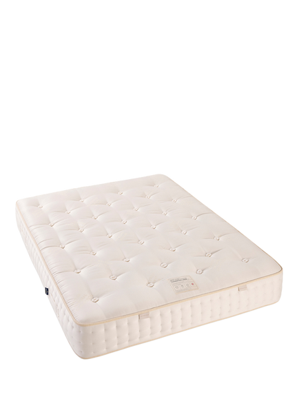 John Lewis British Natural Collection Thornton Linen 3750 Pocket Spring Mattress, Emperor, White