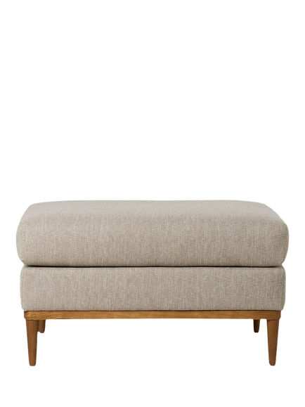 Swyft OUTLET Model X01 Ottoman Footstool, Like New, Linen Pumice, Linen Pumice