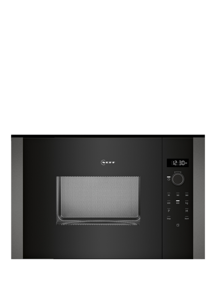 Neff OUTLET N50 HLAWD23G0B Built-In Microwave, Like New, Graphite, Graphite
