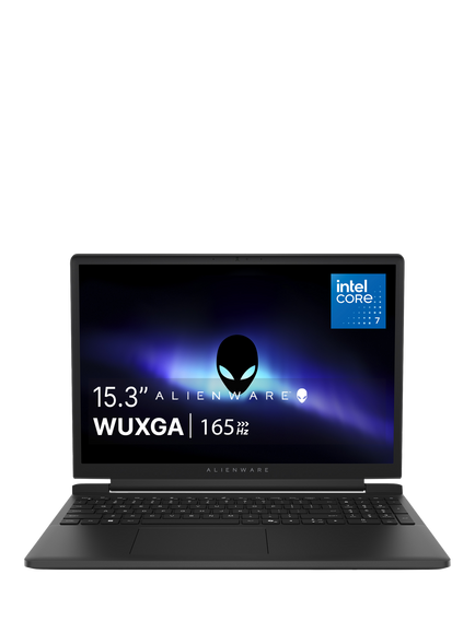 Dell Alienware 15 DA15260 Gaming Laptop, Intel Core 7 Processor, 32GB RAM, 1TB SSD, RTX 5060, 15.3” WUXGA OLED, Black, Black