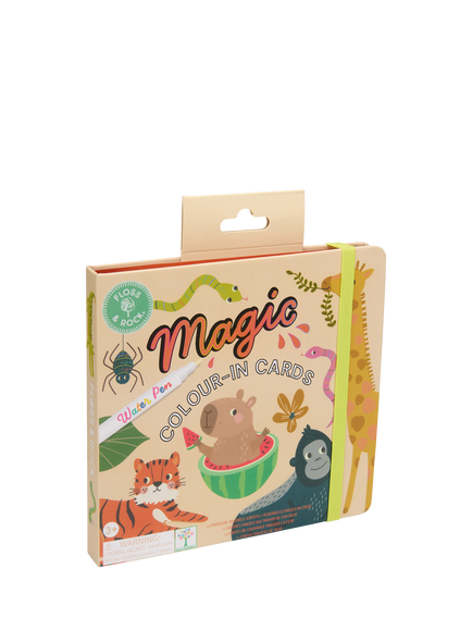 Floss & Rock Jungle Water Pen and Cards, Multi