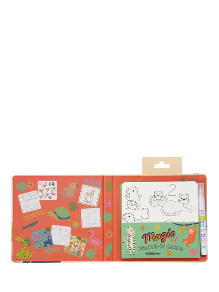Floss & Rock Jungle Water Pen and Cards - view 2, Multi