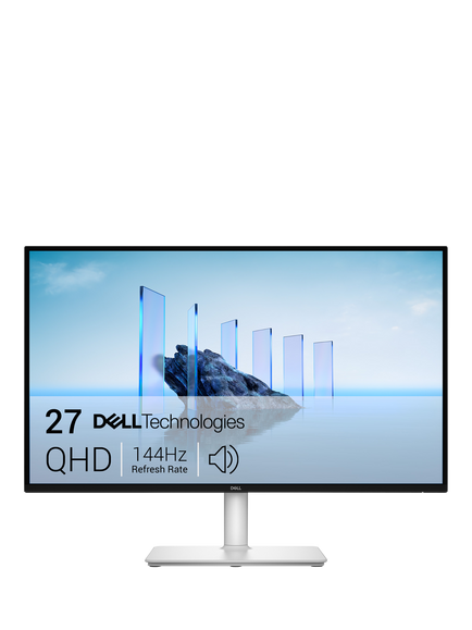 Dell 27 Plus S2725DC Quad HD Monitor, 27”, White, White