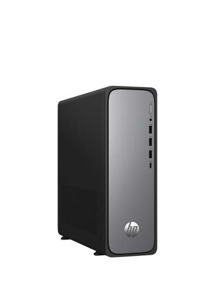 HP OmniDesk S03-0023na Slim Desktop PC, Intel 300 Processor, 8GB RAM, 256GB, Jack Black, Jack Black