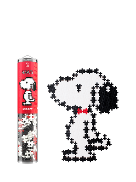 Plus-Plus Snoopy Peanuts Puzzle By Number Jigsaw, Multi