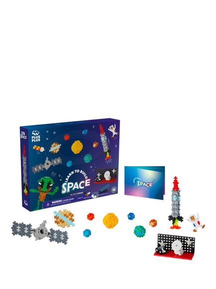 Plus-Plus Learn To Build Space Superset, 1000 Pieces, Multi