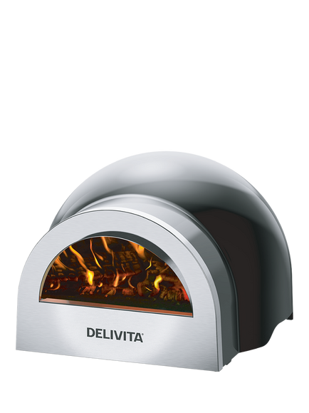 DeliVita Origin Wood Fired Pizza Oven, Very Black, Very Black