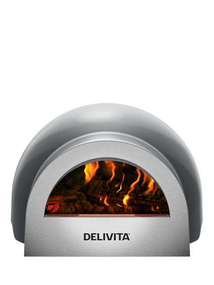 DeliVita Origin Wood Fired Pizza Oven, Hale Grey - view 2, Hale Grey