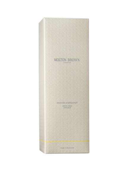 Molton Brown Orange & Bergamot Aroma Reeds Difffuser, 150ml - view 2, Clear