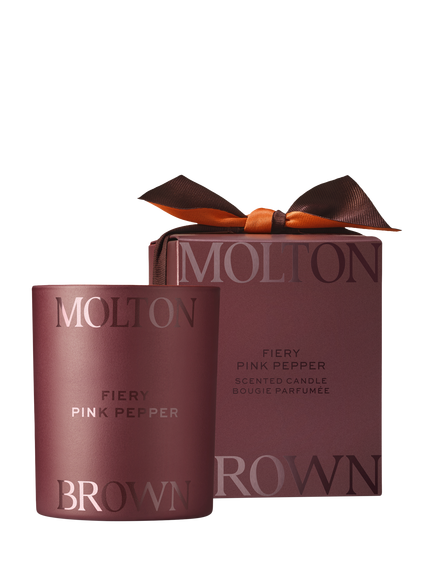 Molton Brown Fiery Pink Pepper Candle, 190g, Clear
