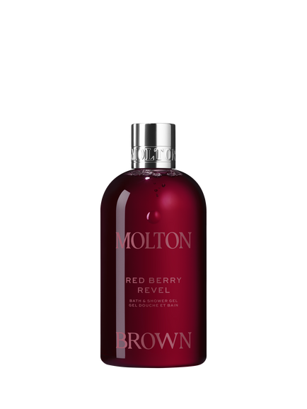 Molton Brown Red Berry Revel Bath & Shower Gel, 300ml, Clear