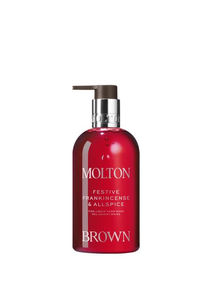 Molton Brown Festive Frankincense & Allspice Hand Wash, 300ml, Clear
