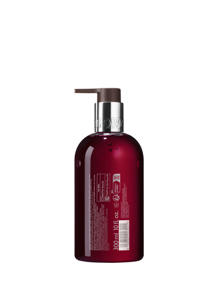 Molton Brown Red Berry Revel Hand Wash, 300ml - view 2, Clear