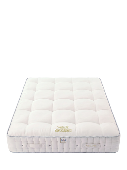 Millbrook Beds Hampshire Collection Chilworth 12000 Pocket Spring Mattress, Medium Tension, King Size - view 2, White