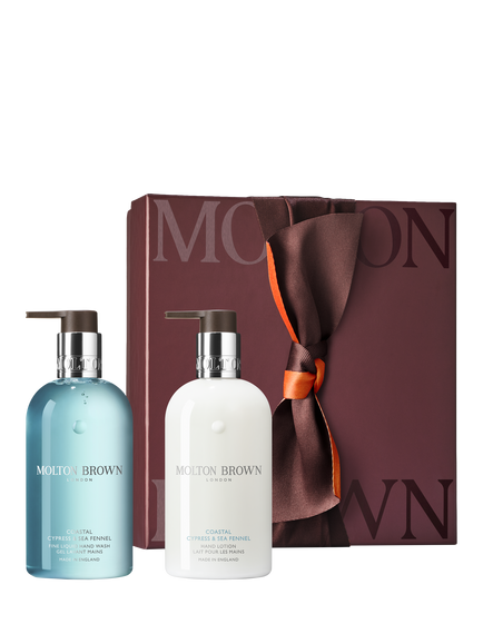 Molton Brown Coastal Cypress & Sea Fennel Hand Care Duo, Clear
