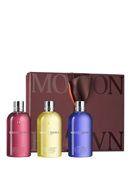 Molton Brown Floral Spicy Bodycare Gift Set, Clear