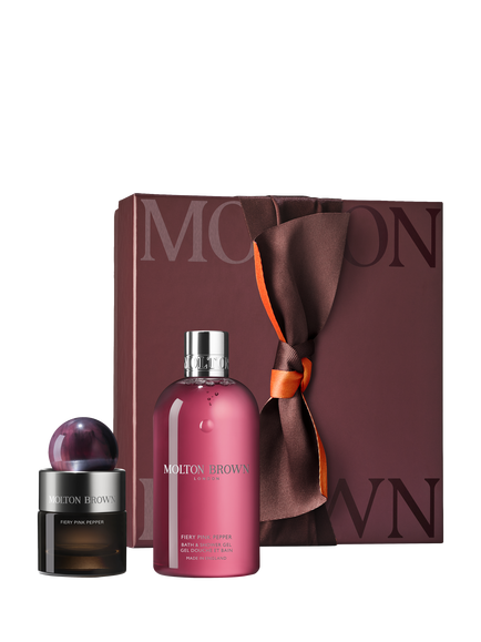 Molton Brown Fiery Pink Pepper Bodycare Gift Set, Clear