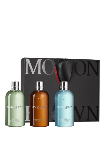 Molton Brown Woody Fresh Bodycare Gift Set, Clear