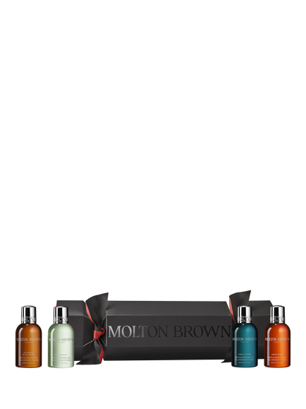 Molton Brown Woody Opulent Cracker Bodycare Gift, Clear