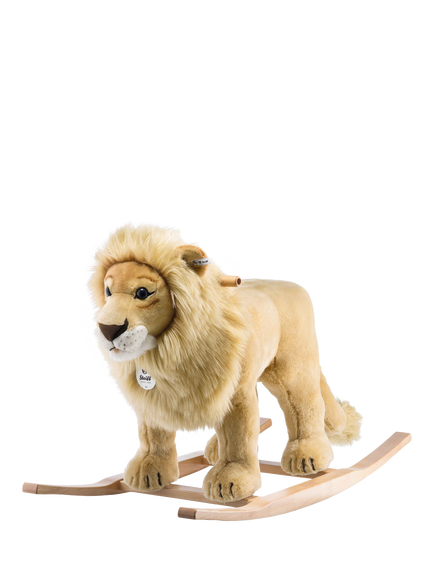 Steiff Leo the Lion Rocking Plush Soft Toy, Multi