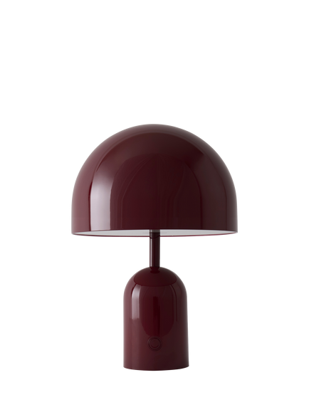 Tom Dixon Bell Portable Table Lamp, Burgundy - view 2, Burgundy