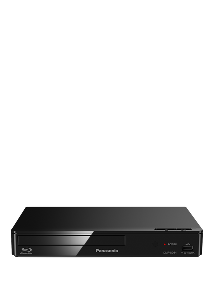 Panasonic DMP-BD84AB Smart Network Blu-Ray/DVD Player, Black, Black