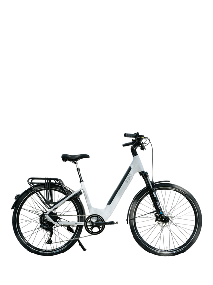 Volt Burlington Step Through Classic e-Bike, Light Grey, Light Grey