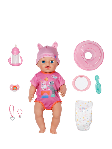 Baby Born Click & Play Emma Doll, Multi