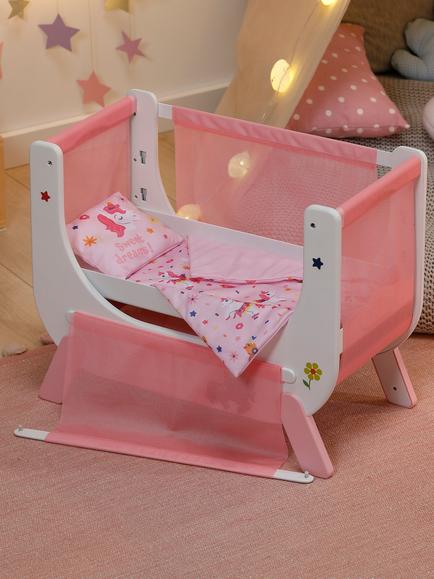 Baby Born Unicorn Doll's Bed - view 2, Multi